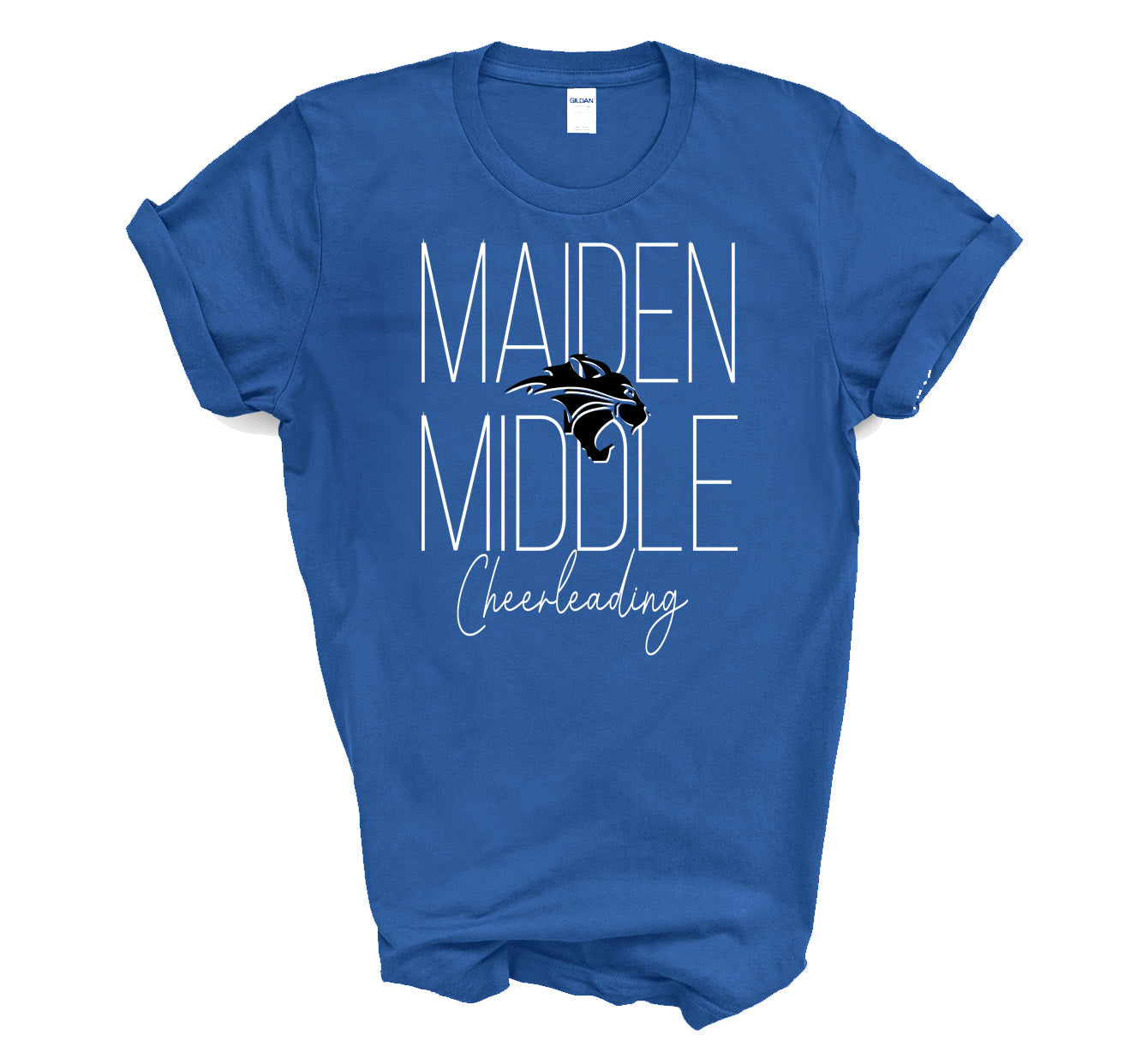 Maiden Middle Cheerleading T-Shirts