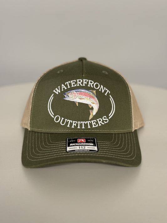 Waterfront Outfitters Rainbow Trout Trucker Hat